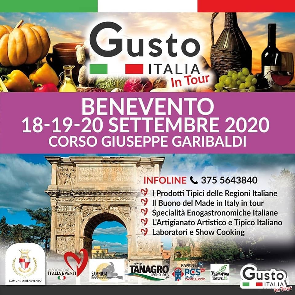 GUSTO ITALIA 18/20 SETTEMBRE 2020